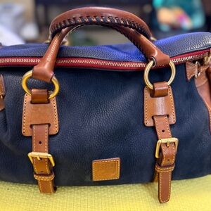 Dooney & Bourke Vintage Blue XL Satchel